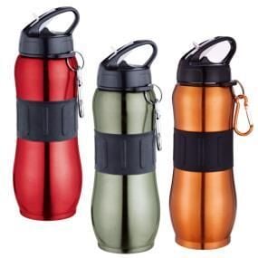 B&d Çelik Matara Silikon Kemerli 4 Renk 830 Ml. (ysy-047) Bd-mt0006