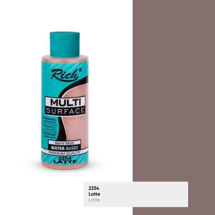 Rich Multi Surface Akrilik Boya 120 Cc Latte Mls-120-2254