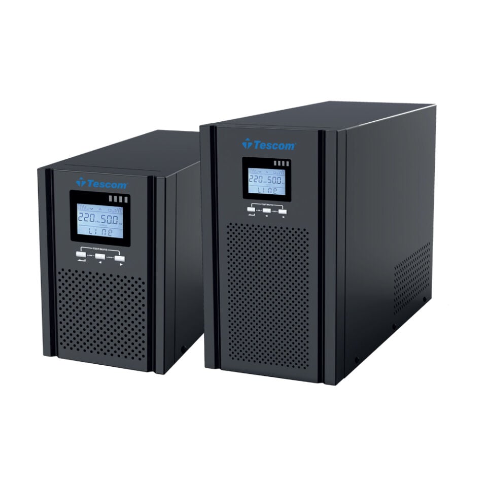 Tescom Teos+ 3 Kva (6x 9ah) 1f-1f On Line 5-10dk