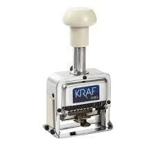 Kraf Numaratör 8 Hane Metal 508g