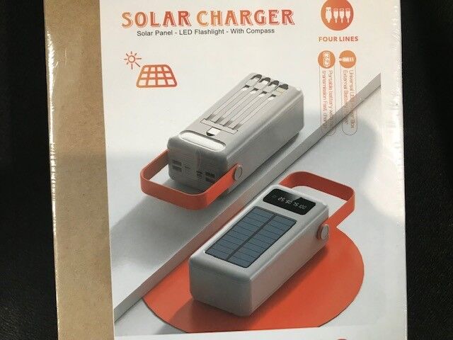 Solar Energy Nf103 50.000 Mah Powerbank 4usb Güneş Enerji Panelli Digital Gösterge