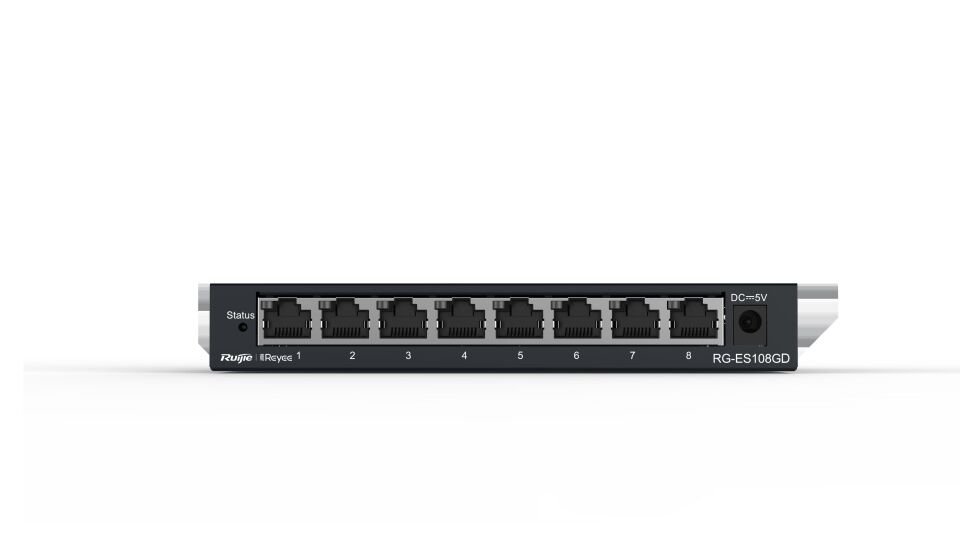 Ruijie-reyee Rg-es108gd 8 Port 10-100-1000 Mbps Gbit Switch Çelik Kasa