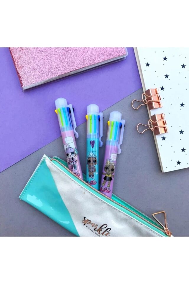 Kahraman Tükenmez Kalem Lol 8 Li Renkli Z18097