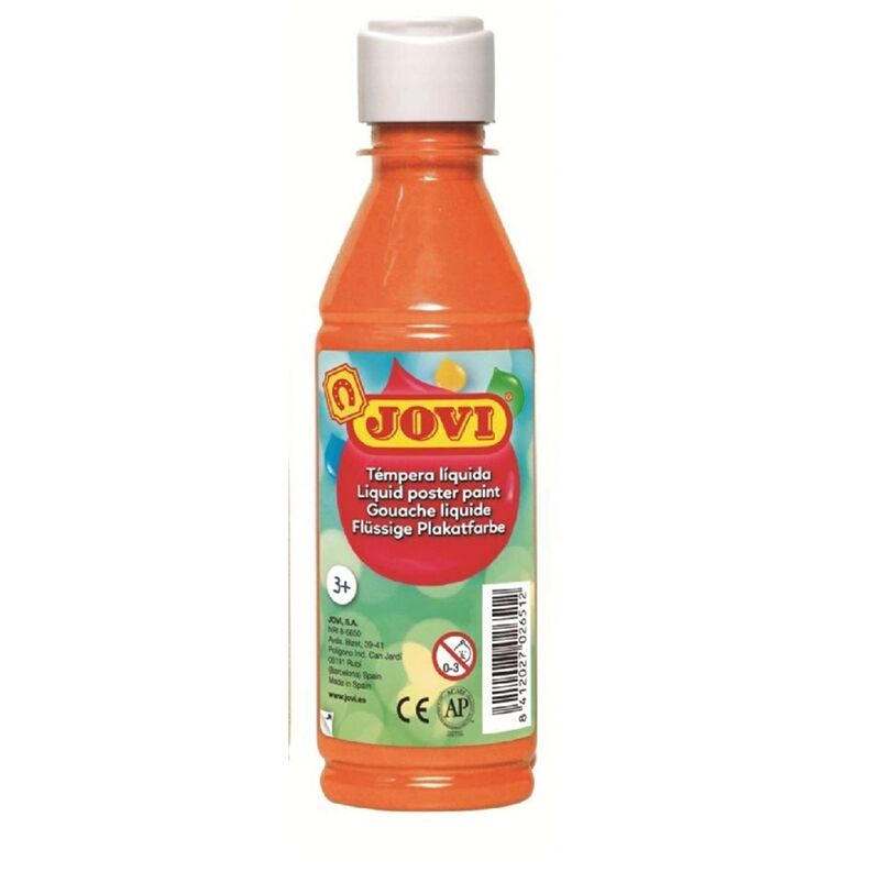Jovi Guaj Boya 250 Ml Tempera Paint Turuncu 502 06