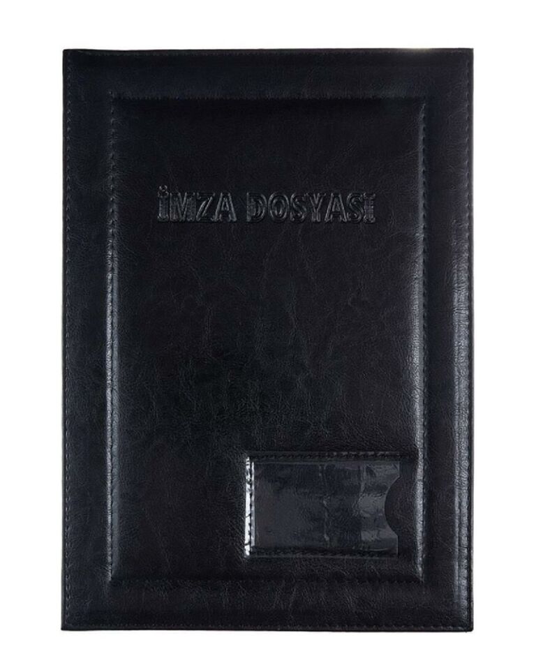 Dilman İmza Dosyası 23x33 Cm Suni Deri 20 Yaprak 4407