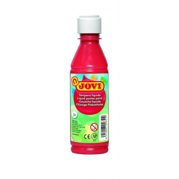 Jovi Guaj Boya 250 Ml Tempera Paint Kırmızı 502 07