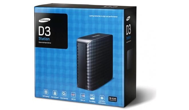 Samsung External Hdd 6 Tb D3 Station Usb 3.0 Hx-d601tdb/g