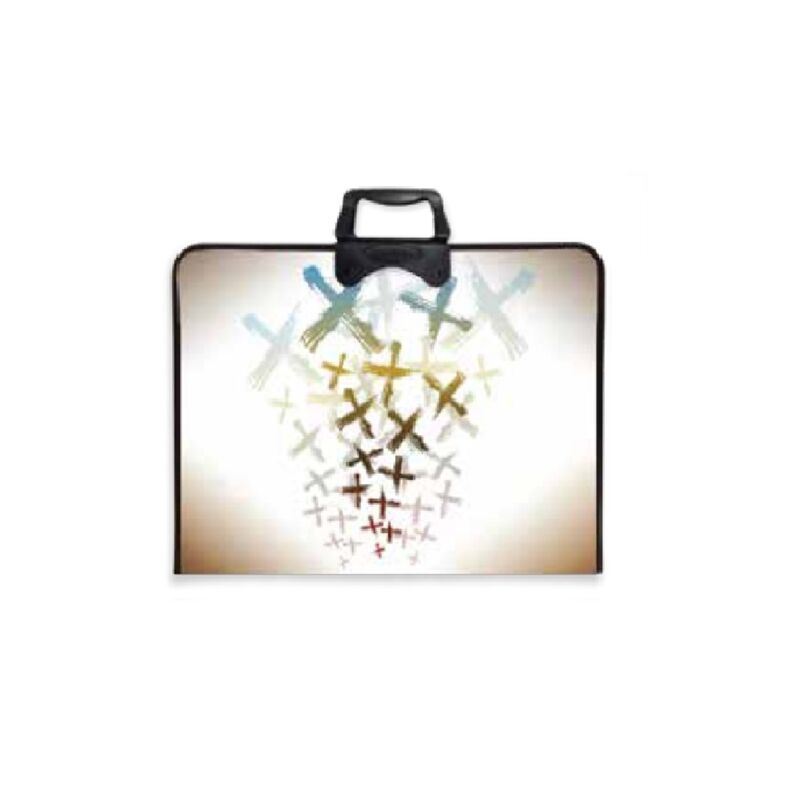 Ticon 35x50cm Desenli Proje Çantası Çarpı 328550