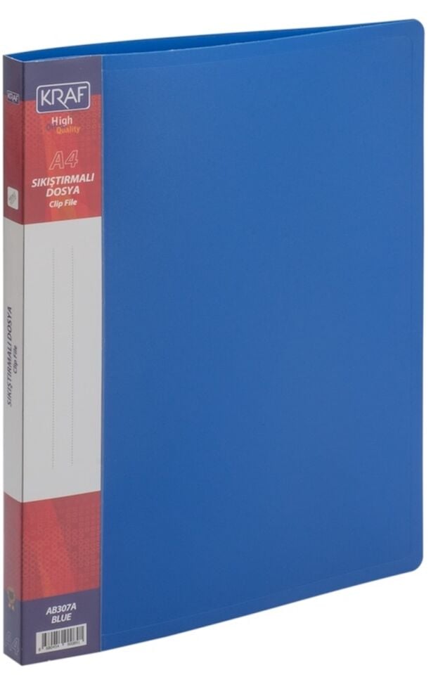 Kraf Sıkıştırmalı Dosya Mavi Ab307a