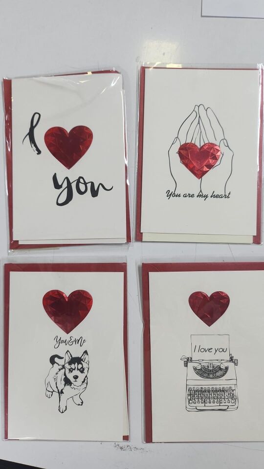 Kahraman Hediye Mesaj Kartı Love Kf11986