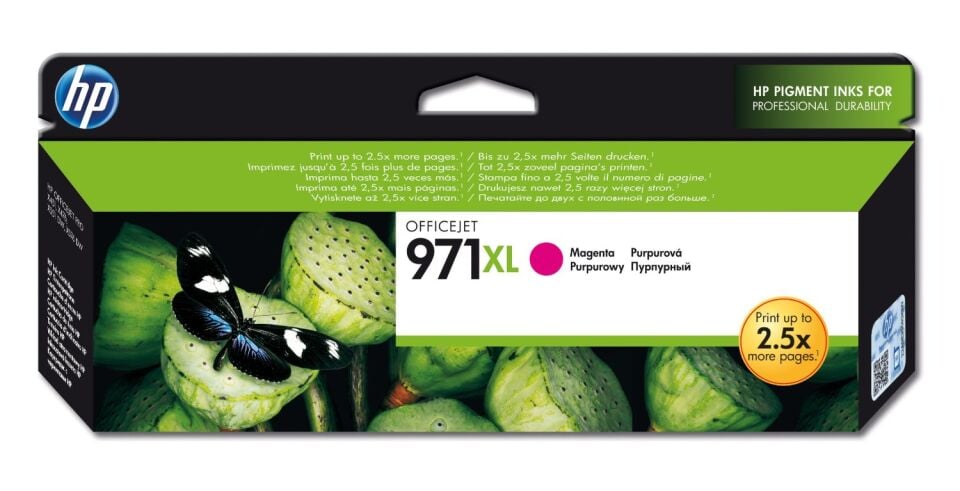 Hp 971xl Magenta Kırmızı 6.600 Sayfa Kartuş Cn627a