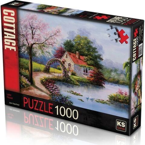 Ks Games Puzzle 1000 Parça Lake House 11324