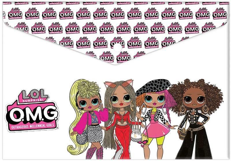 L.o.l. Omg A4 Çıtçıtlı Dosya (plastik) 120770-79