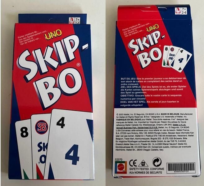 Skıp-bo Oyun Kağıdı 52370