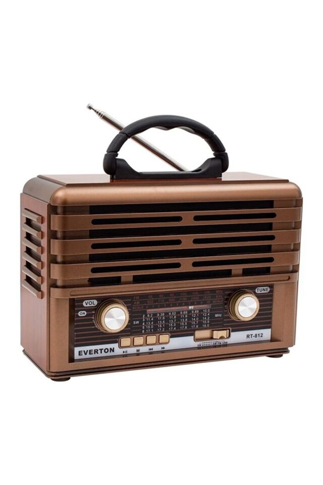 Everton Rt-812 Bluetooth-usb-sd-fm Nostaljik Radyo