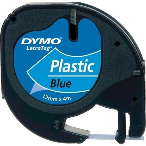 Dymo Letratag Plastik Şerit ( 12 Mm X 4 Mt ) Mavi (59426) Dy-0721650
