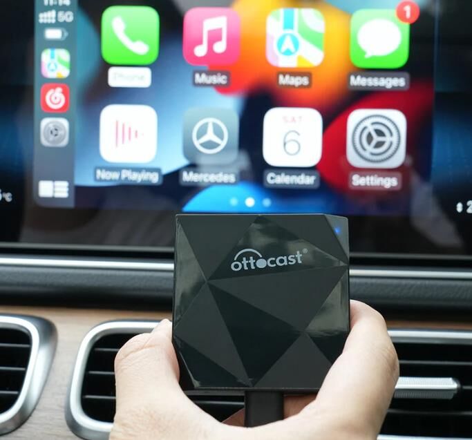 Ottocast Ot-u2air U2-air Kablosuz Wireless Apple Carplay Adaptörü
