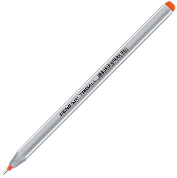Pensan Tükenmez Kalem 1,00 Mm Triball Turuncu Pe01003trnc