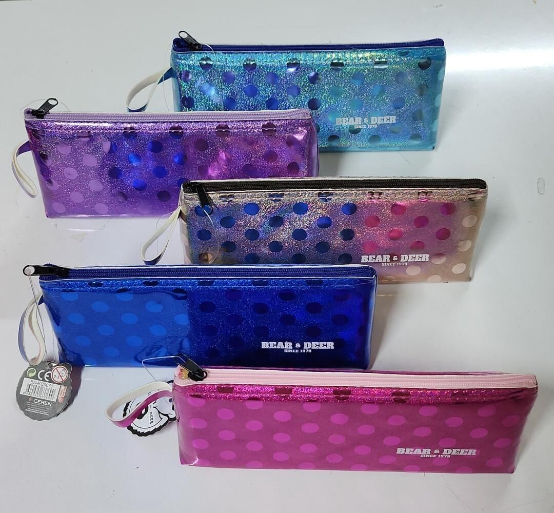 B&d Simli Puantiy.üçgen Kalem Çantası Bd-kcs011