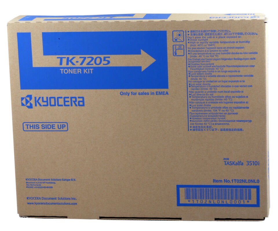 Kyocera Tk-7205 Orjinal Fotokopi Toneri Taskalfa 3510i-3511i 35.000 Sayfa