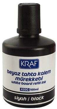 Kraf Tahta Kalemi Mürekkebi 100 Ml Siyah 450g