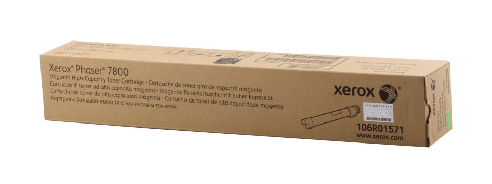 Xerox 106r01571 Phaser 7800 Yüksek Kapasite Magenta Kırmızı Toner 17.200 Sayfa