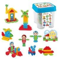 Dede Kaktüs Blok Kova 120 Parça Dede-03324