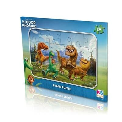 Ks Games Frame Puzzle 24 Parça Good Dinosaur Gd-704