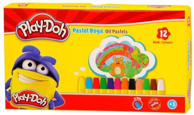 Play-doh Pastel Boya 12'li Karton Kutu Play-pa002