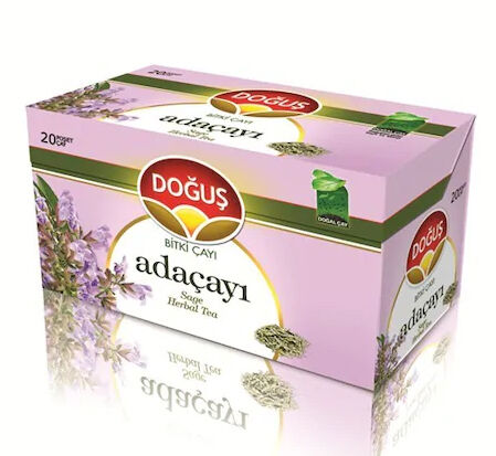 Doğuş Adaçayı Bitki Çayı Süzen Poşet Çay 20x1.3 Gr