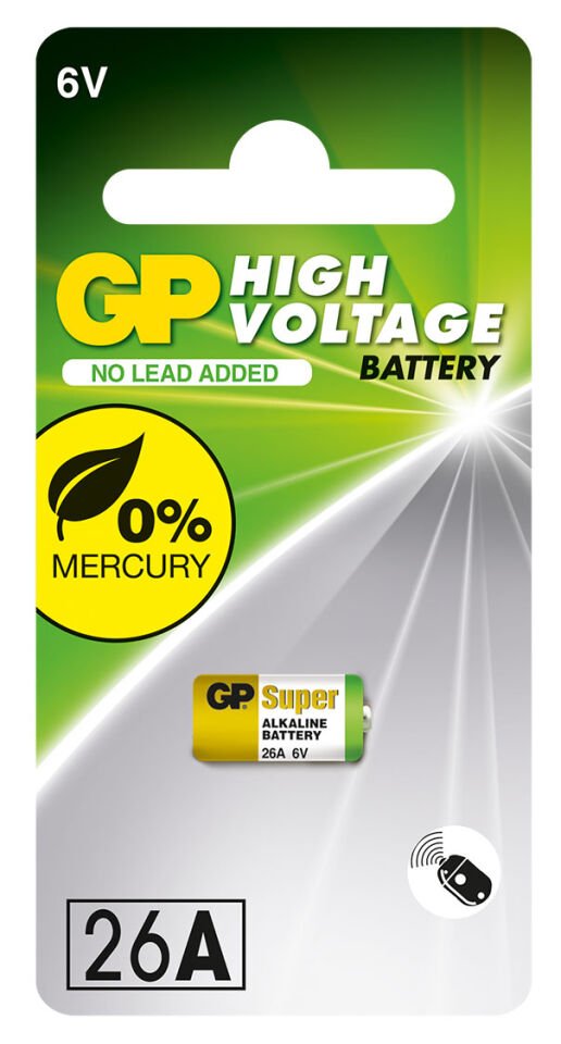 Gp gp26a-2c5 26a 6v Yüksek Voltaj Spesifik Pil