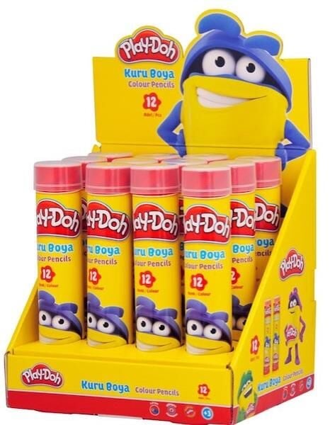 Play-doh Kuruboya Tüp 12 Renk Play-ku005