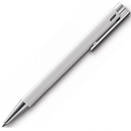 Lamy Logo Tukenmez Kalem Metal Klıps Beyaz 204mt-b