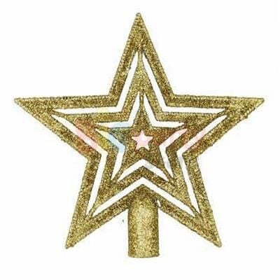 Nedi Ağaç Süsü Tepelik Yıldız Tek 15 Cm As42