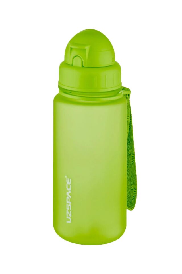 Uzspace Trıtan / Pipetli 400 Ml Matara Yeşil Neon 3024-3