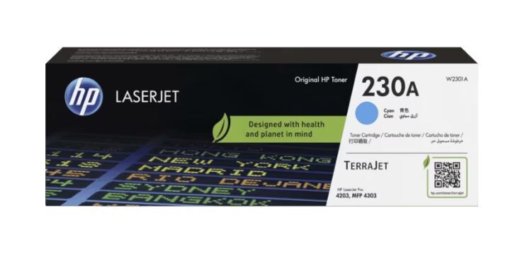 Hp 230a Cyan Mavi 1.800 Sayfa Toner W2301a