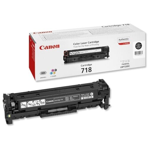 Canon Crg-718bk Black Siyah Toner Mf728-729 Mfc8350-8580 Lbp7210