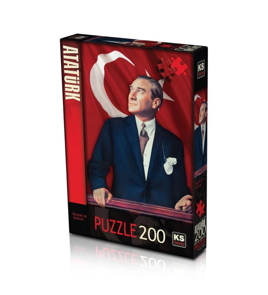 Ks Games Puzzle 200 Parça Atatürk Puzzle 11189