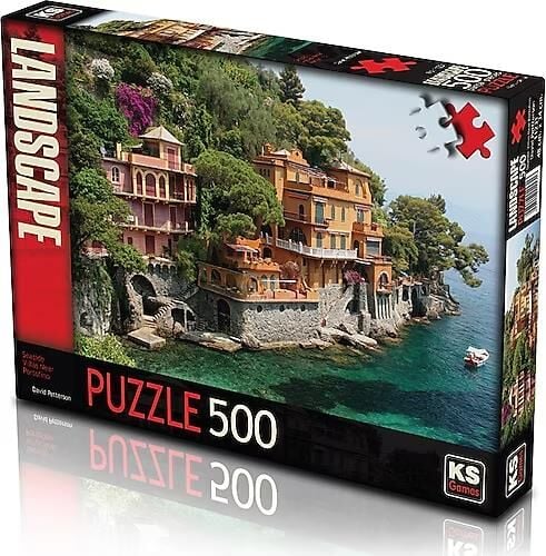 Ks Games Puzzle 500 Parça Seaside Villas Near Portofino 11231