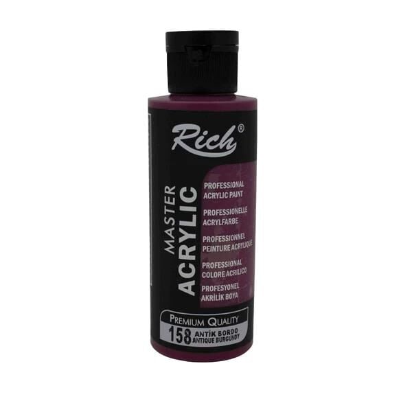 Rich Master Akrilik Boya 120 Cc Antik Bordo Akr-120-158