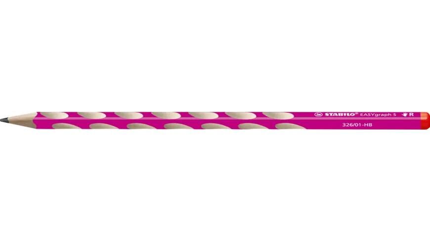Stabilo Kurşun Kalem Easy Graph Sağ El Pembe 322/hb