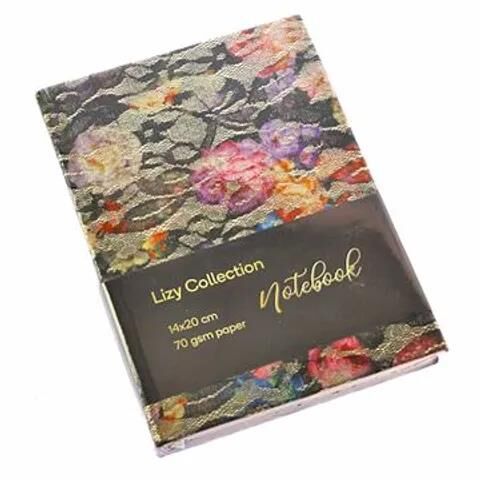 Liz Vintage Varaklı Yaldızlı Defter Çzg 168yp 70gr 14x20 Vtg180luxç