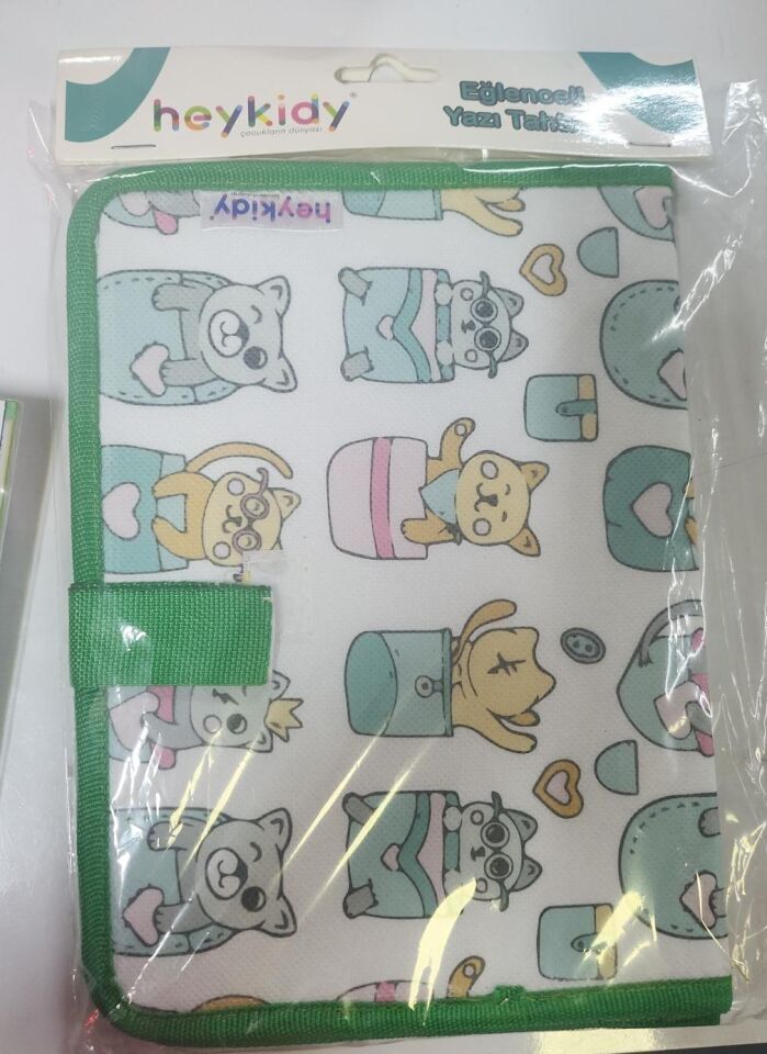 Heykidy Eğlenceli Yazı Tahtası Dikişli 4 Sayfalı