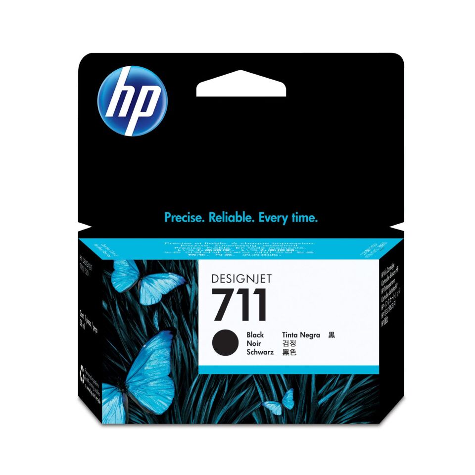 Hp 711 Black Siyah 38ml Plotter Kartuşu Cz129a