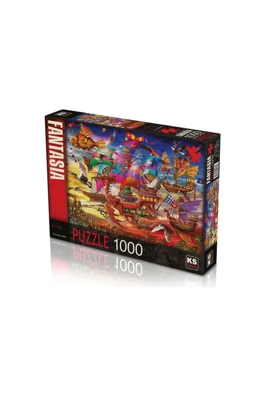 Ks Games Puzzle 1000 Parça The Flight 20571