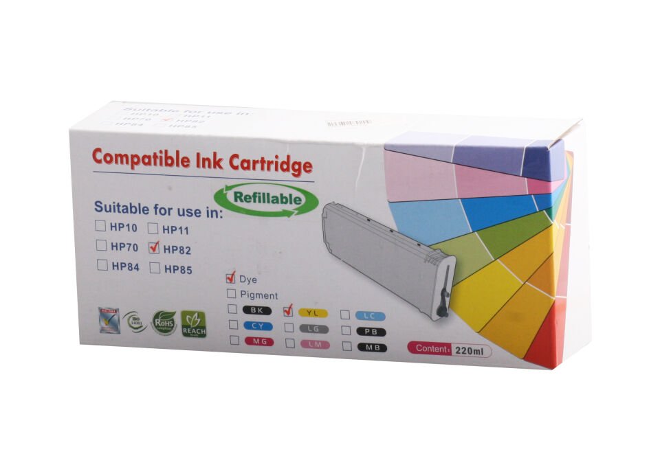 Print-rite Hp Ch568a Yellow Sarı Kartuş(82)