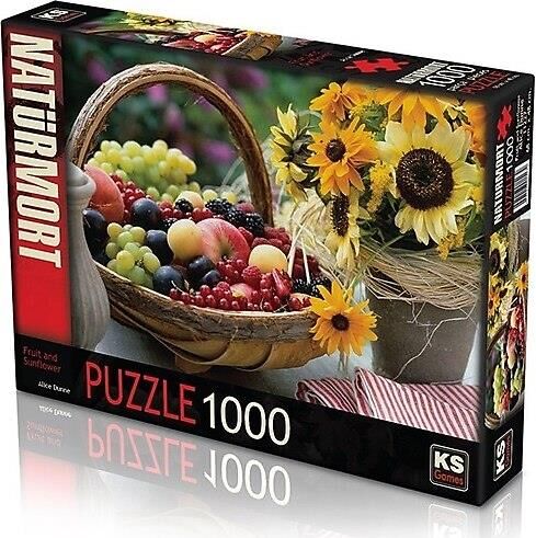Ks Games Puzzle 1000 Parça Fruit And Sunflower 11227