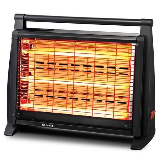 Luxell Lx-2832 Deluxe Soba Tipi Siyah Isıtıcı(1500w)