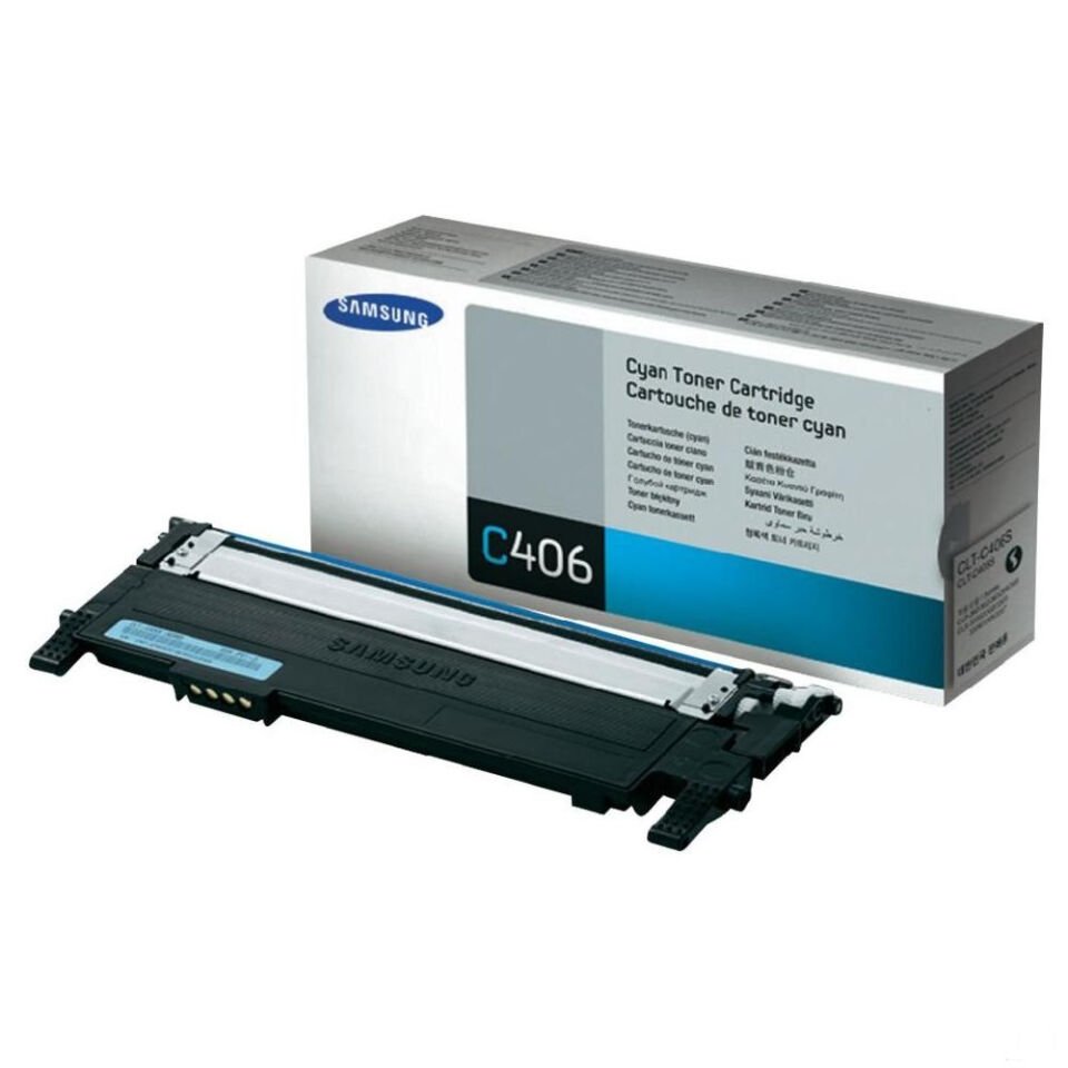 Samsung C406 Cyan Mavi 1.000 Sayfa Toner St986a