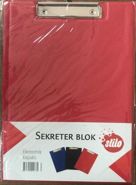 Stilo Sekreterlik A4 Kapaklı 264 Kırmızı Skr-1212